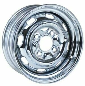 LATEST RAGE 601020-55: 4 LUG OEM CHROME WHEELS 5-1/2 WIDE/ EACH