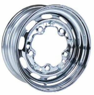 LATEST RAGE 601021-45: 5 LUG OEM CHROME WHEELS 4-1/2 WIDE/ EACH