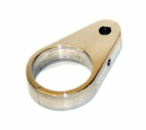 LATEST RAGE 611112-125: BILLET BRAKE LINE BRACKET / 1 1/4in TUBE / EACH