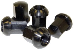 EMPI 70-2865 : ALLOY LUG NUTS/BLACK 14MM(5) 