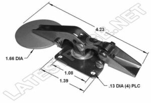 LATEST RAGE 704015: PANEL LATCH/ SHORT ARM