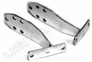 LATEST RAGE 707025: BRACKET FOR BILLER BUMPER/ REAR/ LATE STYLE/ PAIR