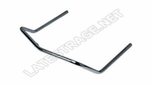 LATEST RAGE 707151: CHROME MANX REAR BUMPER