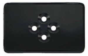 LATEST RAGE 750140BK: OFF-ROAD STICKER PLATE / BLACK/ EACH