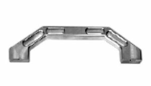 LATEST RAGE 750160: BILLET SIDE STEP/ CHROME PLATED/ 45 DEGREE/ EACH