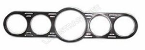 LATEST RAGE 853301C: CHROME ALUMINUM DASHES / 2 SMALL / 1 LARGE / 2 SMALL
