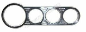 LATEST RAGE 853303A: POLISHED ALUMINUM DASHES / 1 LARGE / 3 SMALL