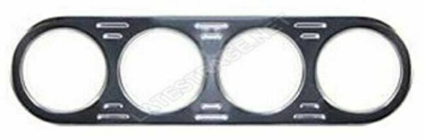 LATEST RAGE 853308C: CHROME ALUMINUM DASHES / 4 SMALL