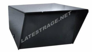 LATEST RAGE 903049BK: BLACK SWITCH BOX / 4in NO HOLES / EACH