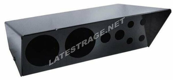 LATEST RAGE 903051BK: BLACK SWITCH BOX / 9in WITH HOLES / EACH