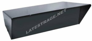 LATEST RAGE 903052BK: BLACK SWITCH BOX / 9in NO HOLES / EACH