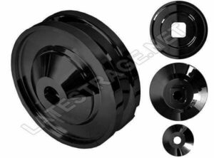 LATEST RAGE 903112BK: BILLET ALTERNATOR / GENERATOR PULLEY / BLACK / EACH