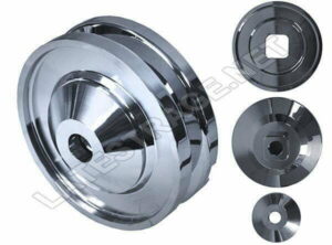 LATEST RAGE 903112C: BILLET ALTERNATOR / GENERATOR PULLEY / POLISHED / EACH