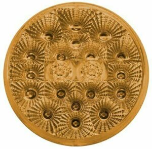 LATEST RAGE 945520A: ROUND LED LIGHT / AMBER LENS