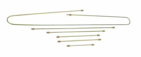 EMPI 98-6992-B : METAL BRAKE LINE KIT/TYPE 1 67-68