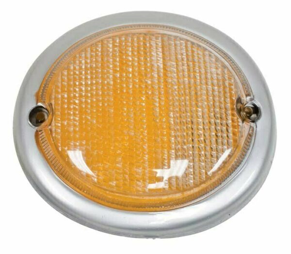 EMPI 98-9641 : TURN SIGNAL LENS AMBER/RIGHT/BUS 63-67