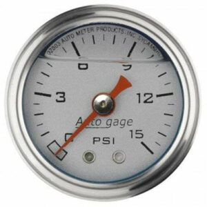 LATEST RAGE AM2178: MINI FUEL PRESSURE/ 0-15 PSI
