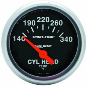 LATEST RAGE AM3336: AUTOMETER GAUGE/ CYL HEAD TEMP/ SPORT COMP