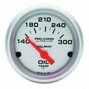 LATEST RAGE AM4348: AUTOMETER GAUGE / OIL TEMP / EACH