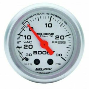 LATEST RAGE AM4403: AUTOMETER GAUGE / VACUUM BOOST / EACH