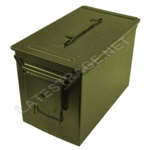 LATEST RAGE AMMOBOX3GN: AMMO BOX / GREEN / 12-1/2L X 7-1/4W X 8-3/4H