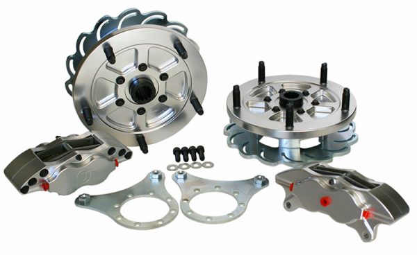 JAMAR P/N: JDB205BB : 5 LUG SHORT AXLE 4 PISTON CALIPERS 14MMS DISC BRAKE