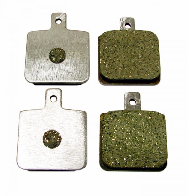JAMAR P/N: JDBPBB-K : 2 PISTON CALIPER BRAKE PAD, SET OF 4 HPS