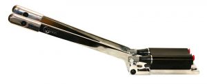 JAMAR P/N: JUS2001X : BILLET TURN BRAKE WITH ANGLED DUAL HANDLES