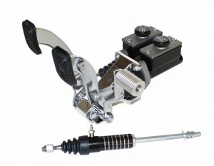 JAMAR P/N: JBP3000TX : BILLET PEDAL ASSEMBLY FOR 2 WHEEL DISC BRAKE, WITH ROLLER THROTTLE PEDAL