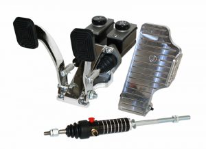 JAMAR P/N: JBP3000X : BILLET PEDAL ASSEMBLY FOR 2 WHEEL DISC BRAKE, WITH BILLET THROTTLE PEDAL