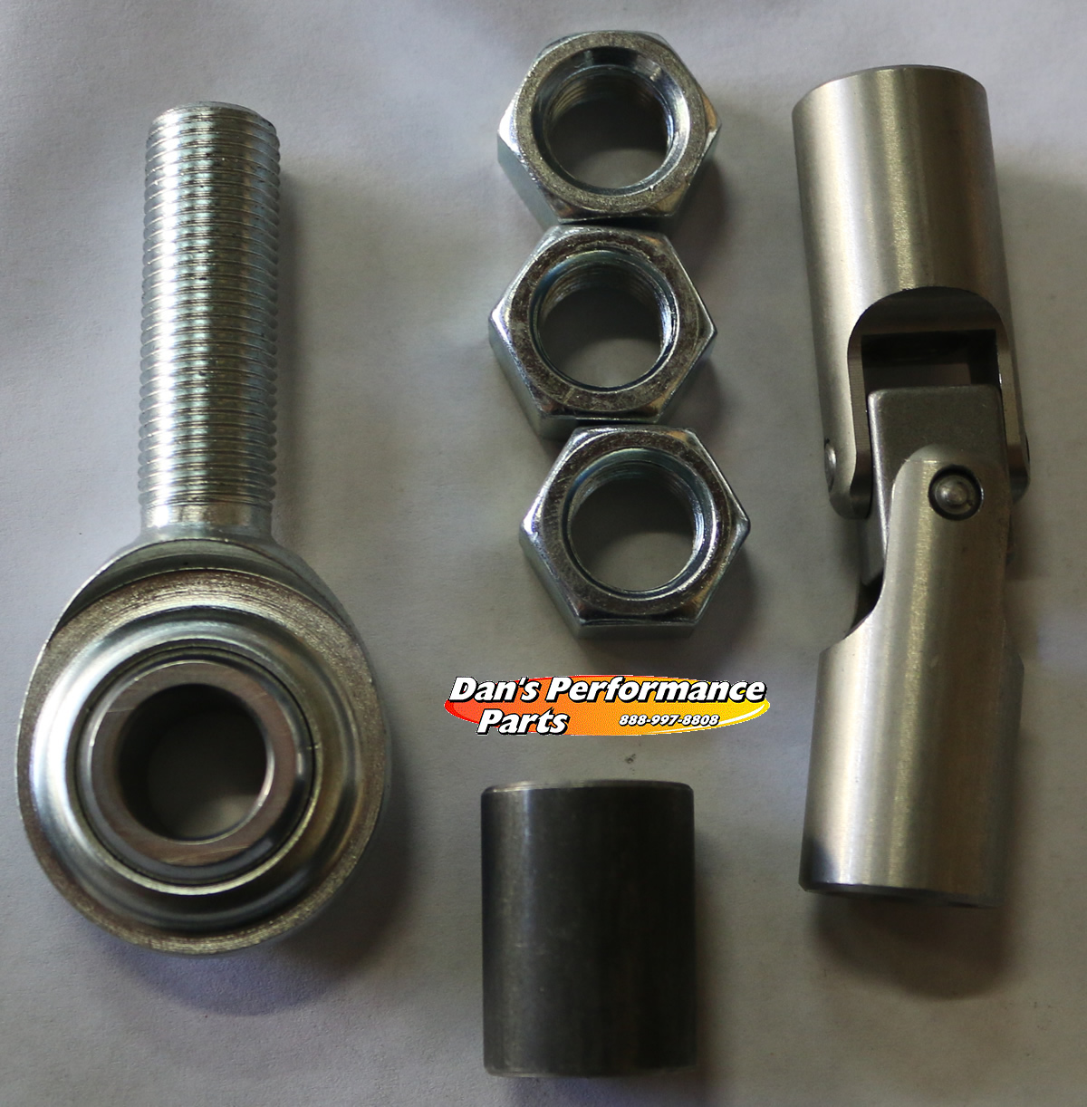 JAMAR MID ENGINE SHIFTER LINKAGE KIT / POLISHED - Dan's